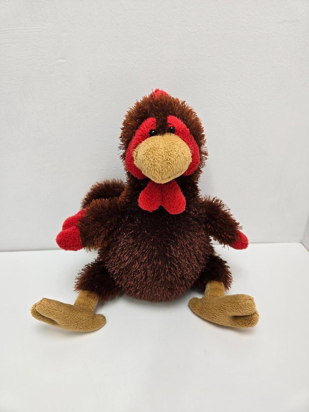 Adorable Vintage Webkinz Turkey with No Tag, Ganz Plush (7 inch) No Tags